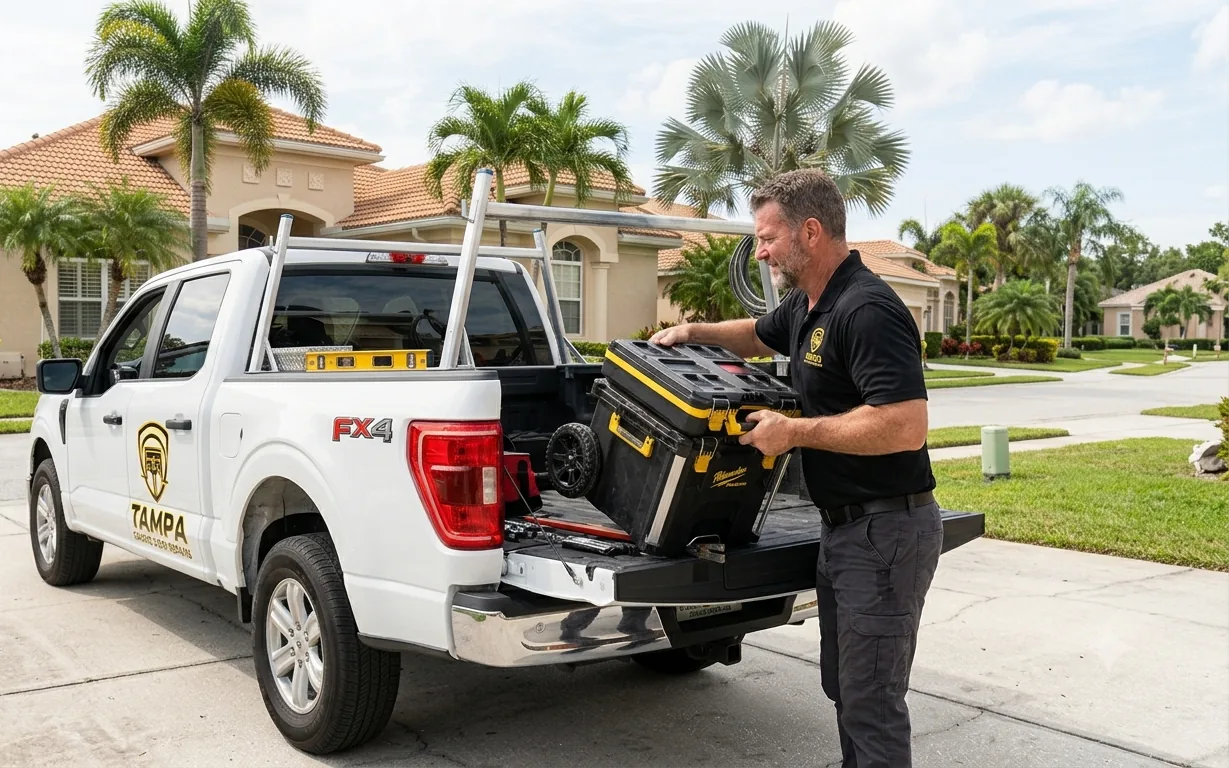 Garage Door Opener Installation in Tampa, FL
