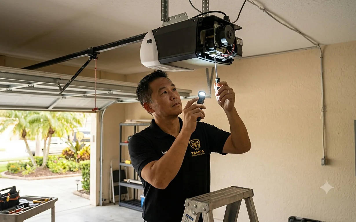 Garage Door Opener Repair in Tampa, FL